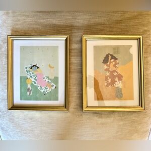 Gold 8 x 10 gallery frames (set of four)